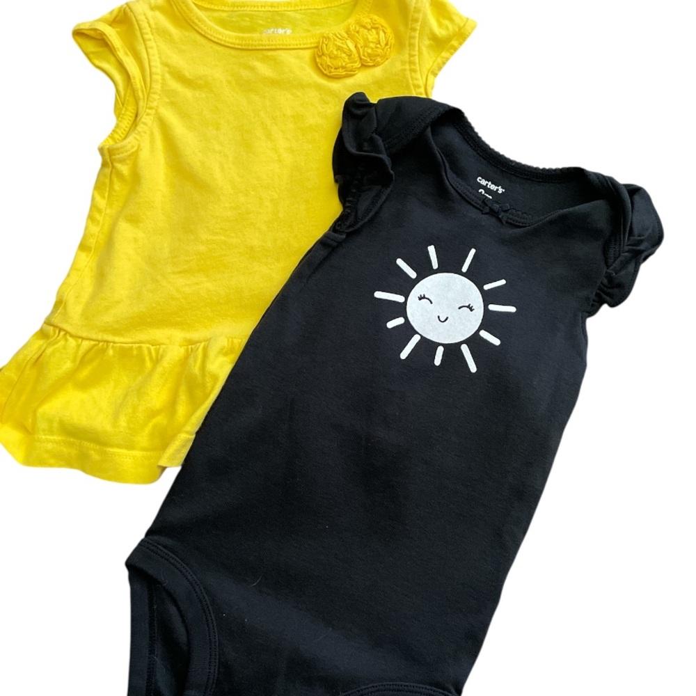 Baby girl infant clothing lot 3-6 months warm weather bundle - Picture 2 of 10